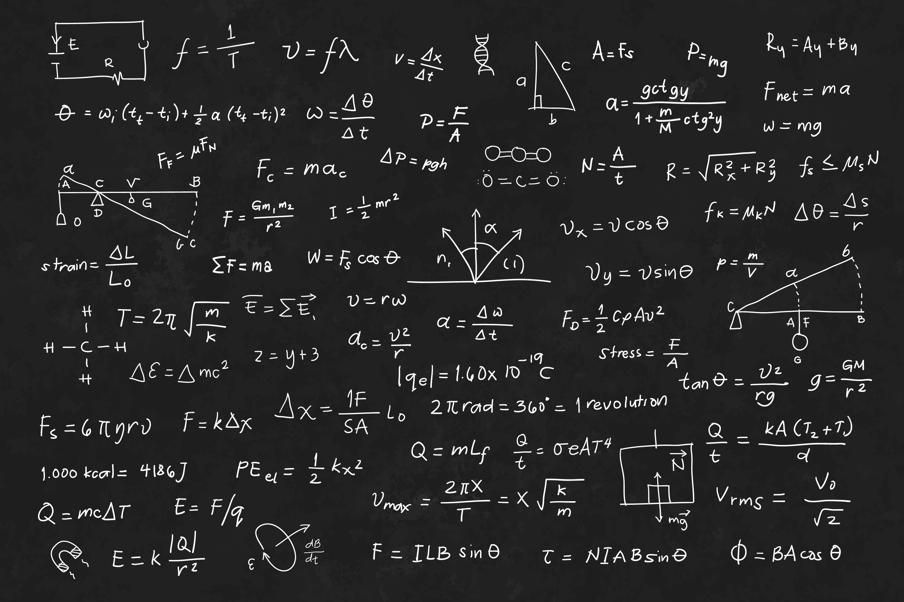 Physics and Math formulas